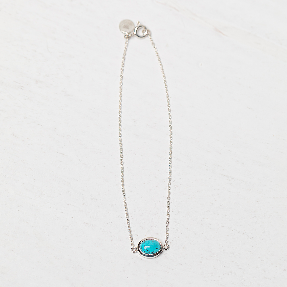 Turquoise oval Bracelet